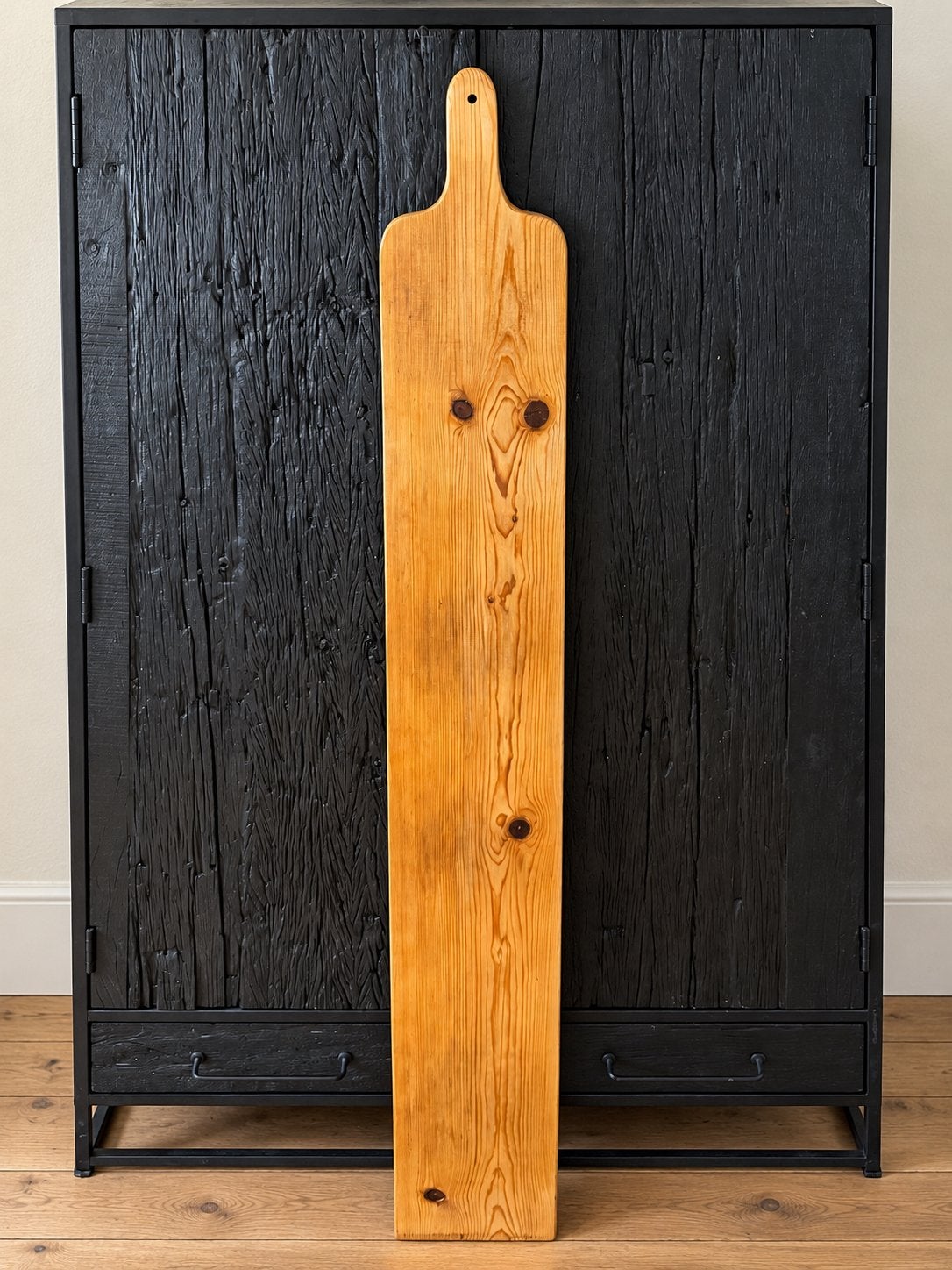 Antieke Kaasplank / Borrelplank - 166x22 cm, Ophalen of Verzenden