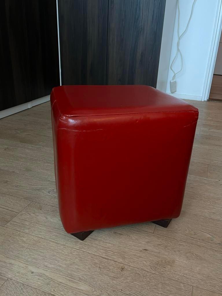 Poef of bijzettafel, Ophalen, Overige materialen, Minder dan 50 cm, Gebruikt