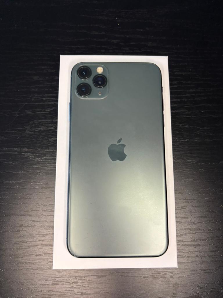 Apple iPhone 11 Pro Max Midnight Green – zeer nette staat, Telecommunicatie, Mobiele telefoons | Apple iPhone, IPhone 11 Pro Max