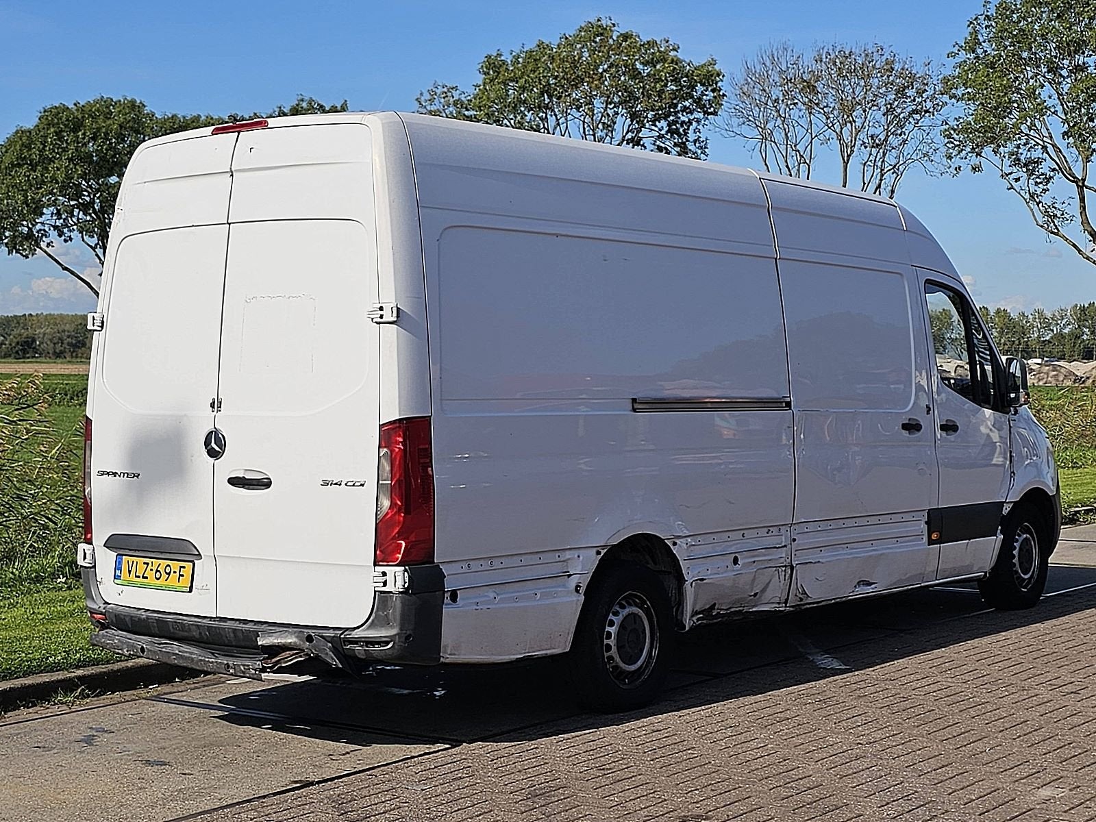 MERCEDES-BENZ SPRINTER 314 L3H2 Maxi Export Airco Euro6 Sold, Overige carrosserieën, Wit, Mercedes-Benz, Handgeschakeld
