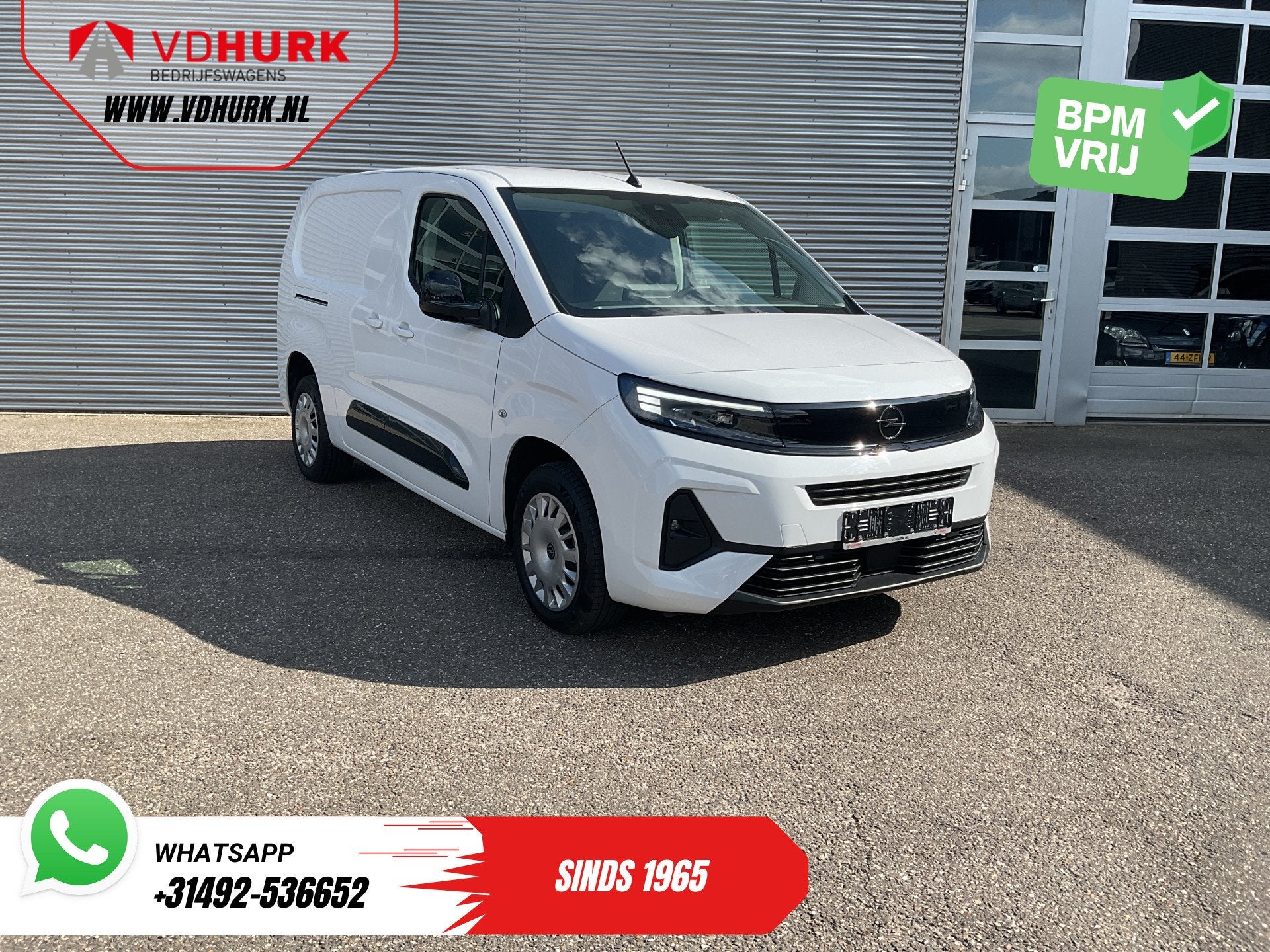 Opel Combo 1.5 HDi 100 pk L2 LED/ 3pers/ Stoelverw/ Stuurver, Voorwielaandrijving, Gebruikt, 4 cilinders, Wit