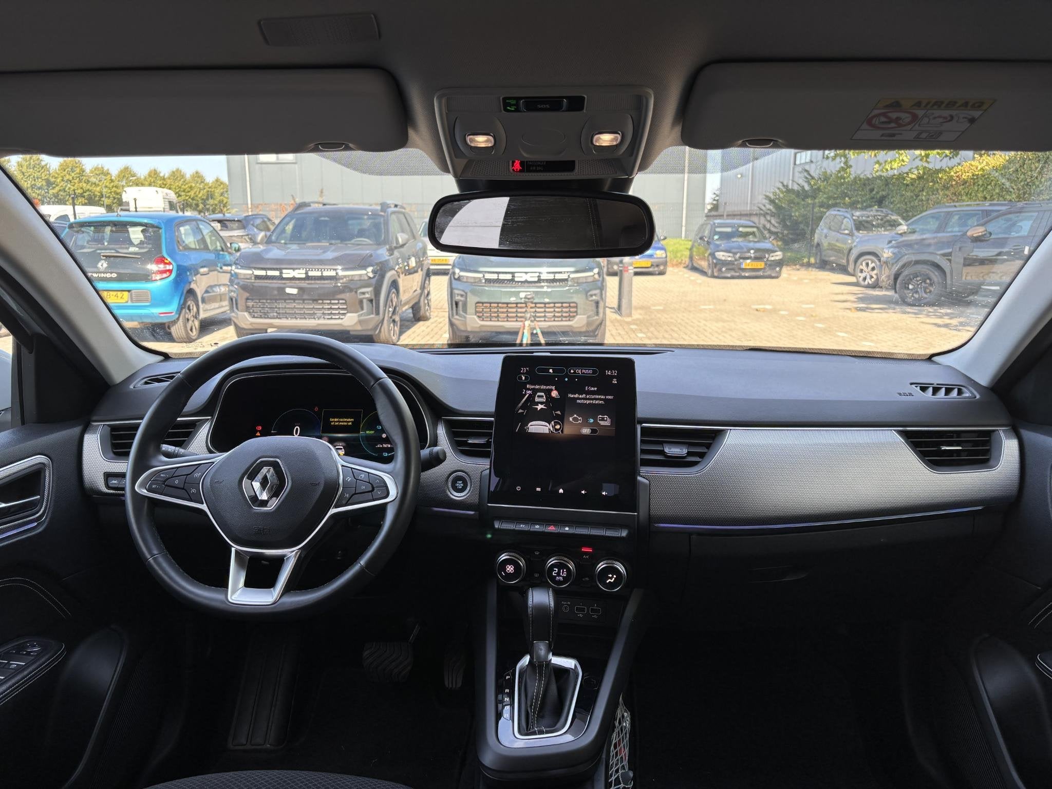Renault Arkana 1.6 E-Tech hybrid 145 techno l Apple Carplay/, Auto's, Arkana, Gebruikt, Euro 6, Leder en Stof