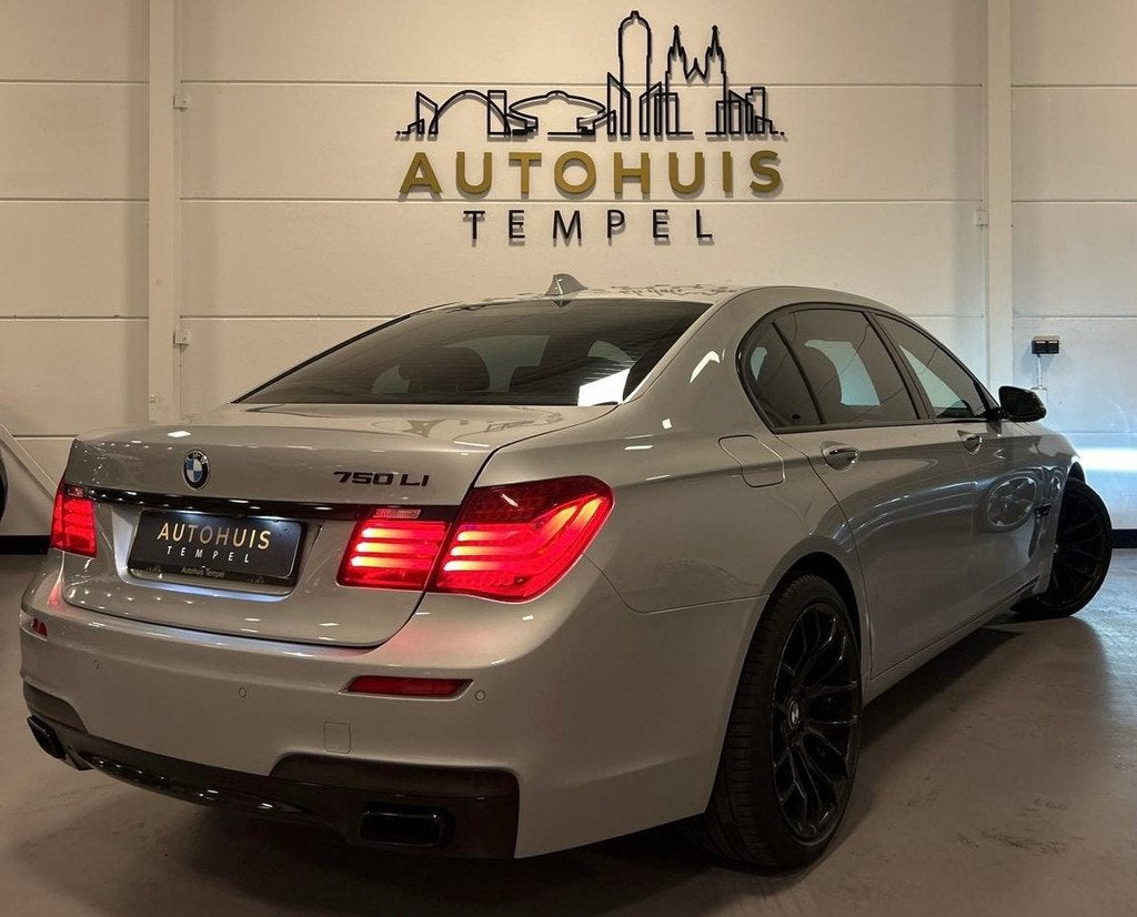 BMW 7-serie 750Li M Pakket Pano Cruise Climate Softclose Mem, Euro 5, Gebruikt, 4395 cc, 120 €/maand