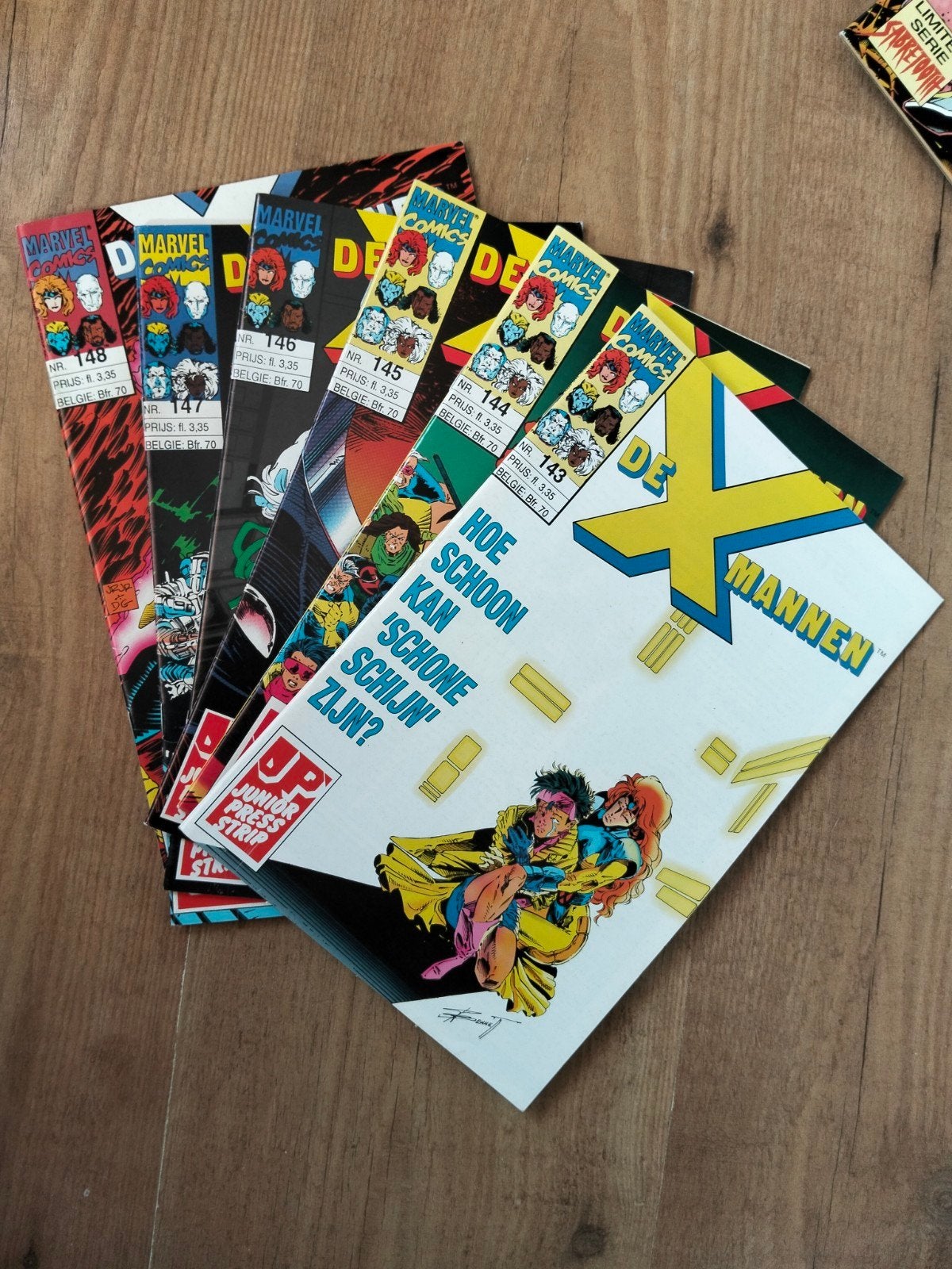 stripboeken de x mannen, Meerdere stripboeken, Ophalen of Verzenden, Gelezen