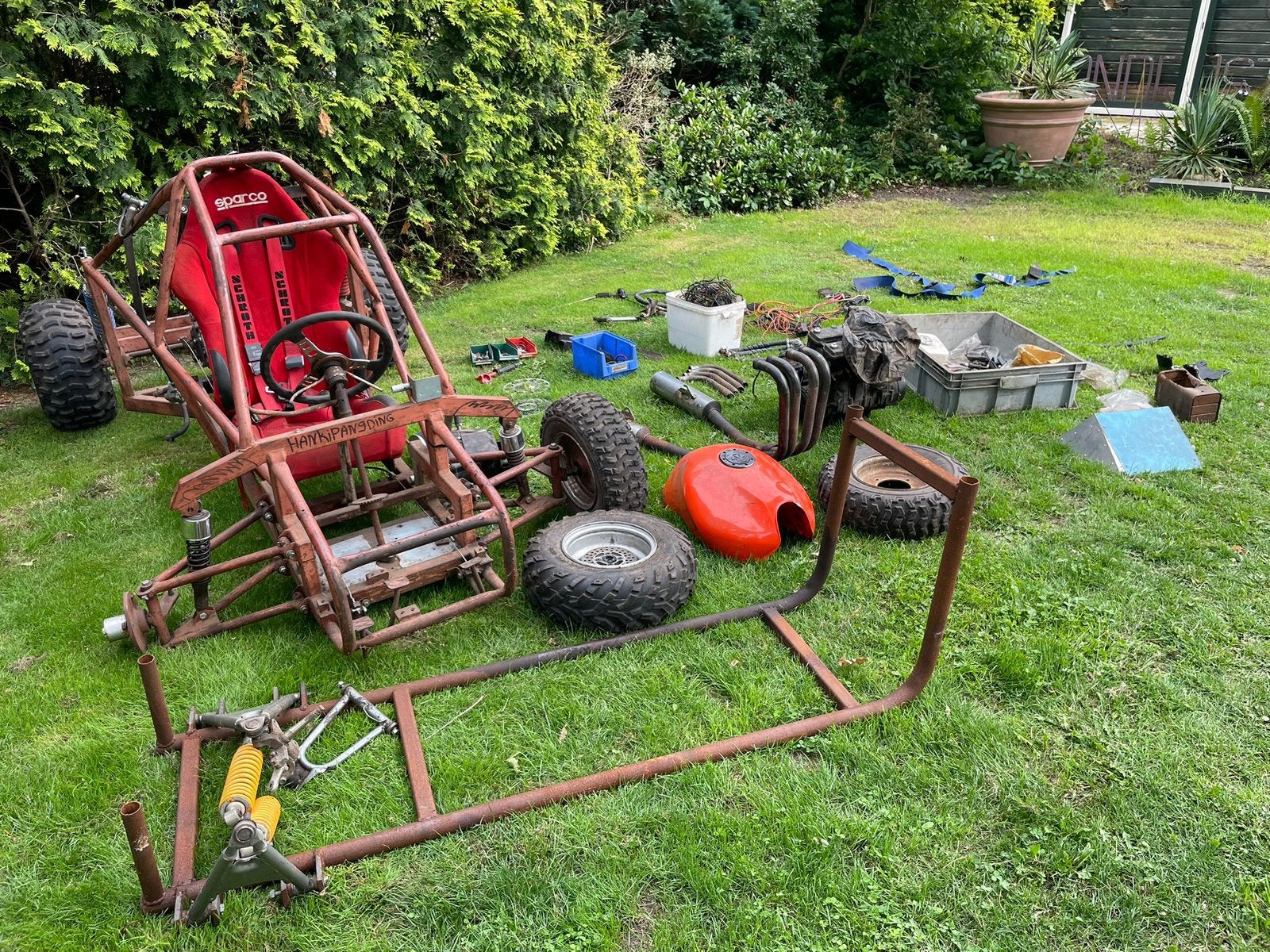 Buggy 600cc, Motoren, Onderdelen | Kawasaki, Gebruikt, Ophalen
