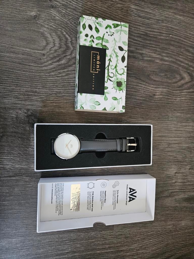 AVA Polshorloge - Tijdloos Scandinavisch Design, Sieraden, Tassen en Uiterlijk, Horloges | Dames, Ophalen of Verzenden