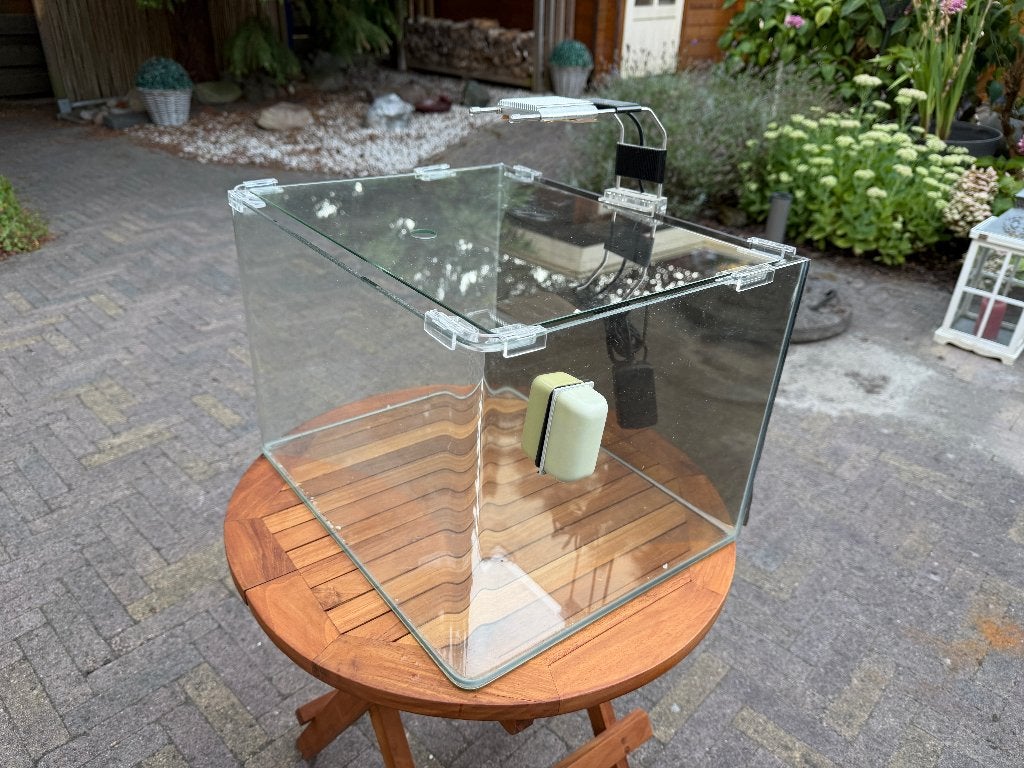 Dennerle aquarium met toebehoren, Ophalen, Dennerle, Zo goed als nieuw, Leeg aquarium