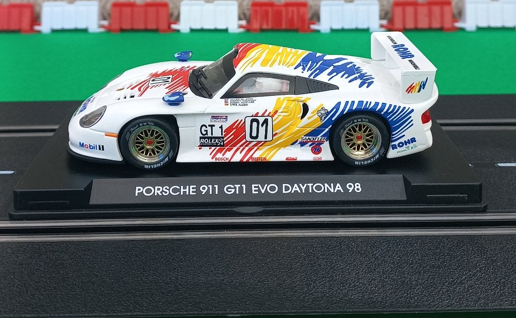 FLY Slotcar Porsche 911 GT1 EVO Daytona 98 #01, Overige merken, Racebaan, Nieuw, Ophalen of Verzenden