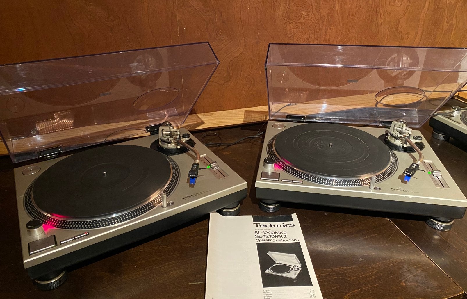 Set Technics SL-1200Mk2, Ophalen, Gebruikt, Platenspeler, Technics