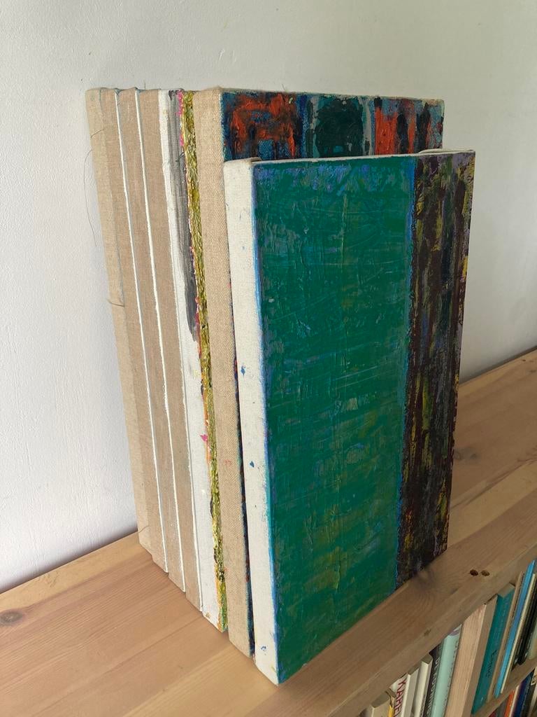 7 panelen spieramen voor hergebruik, Ophalen, Gebruikt, Doek