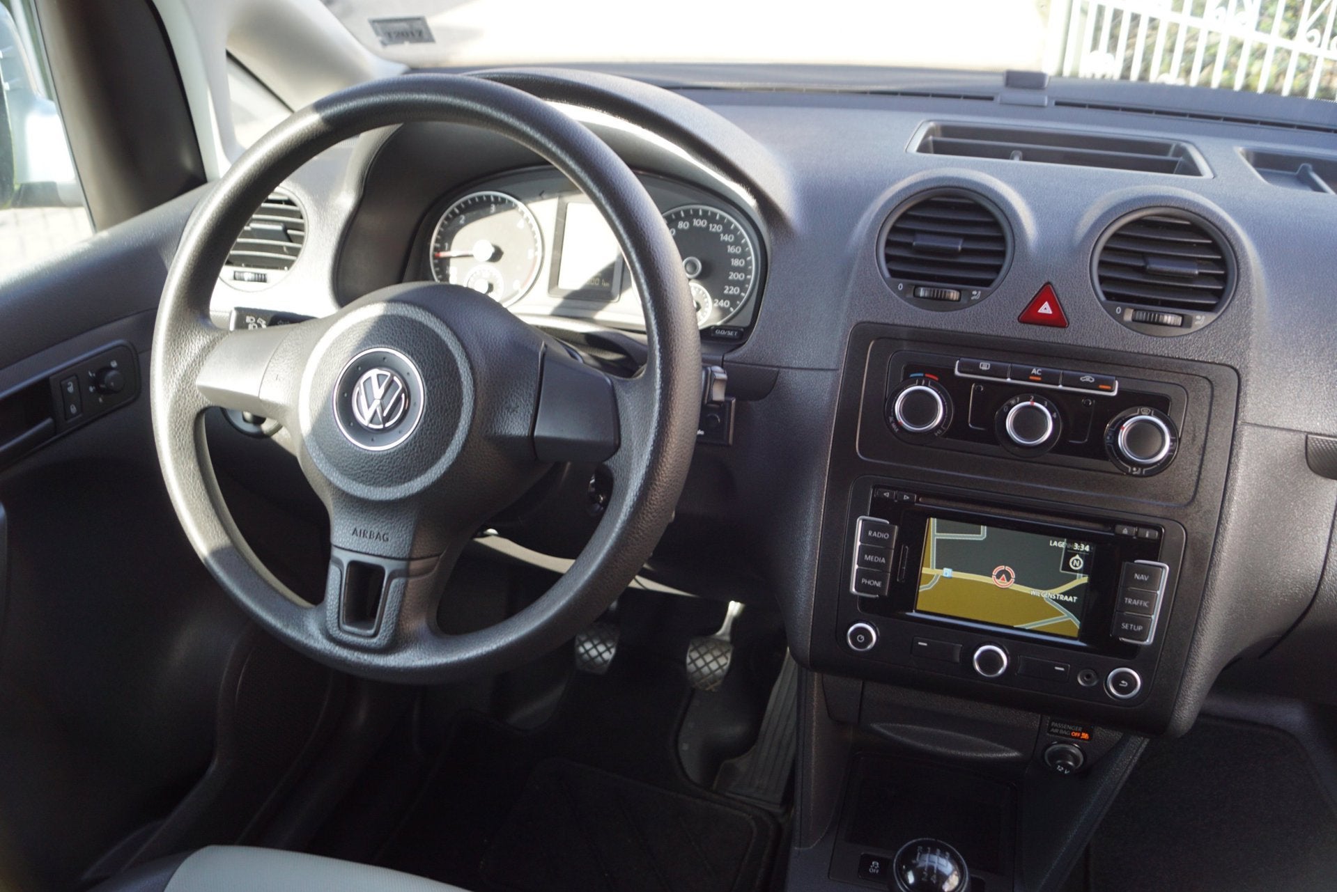 Volkswagen Caddy 1.6 TDI Navi Airco Elektrische Ramen en Spi, Voorwielaandrijving, Gebruikt, 4 cilinders, 700 kg