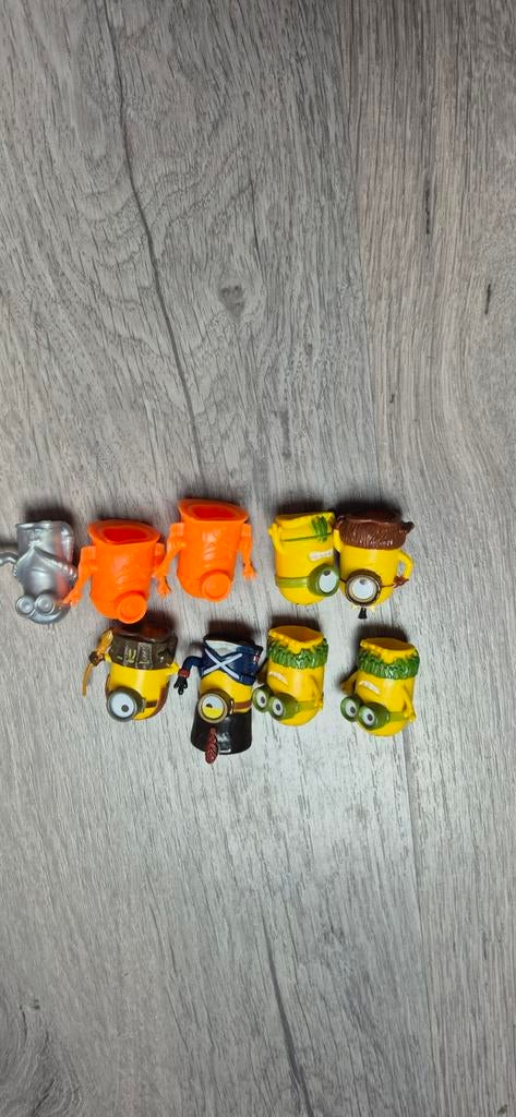 Minions speelfiguren set - 9 stuks, Verzamelen, Ophalen of Verzenden, Gebruikt