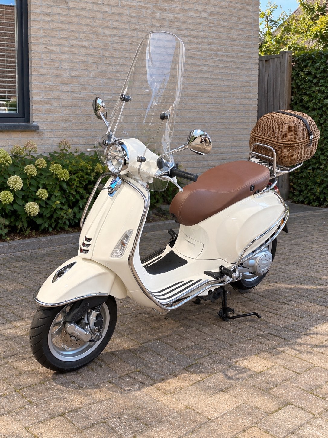 Prachtige Vespa Primavera 2021 - Slechts 824 km - Nieuwstaat, Ophalen, Overige modellen, Maximaal 45 km/u, 49 cc