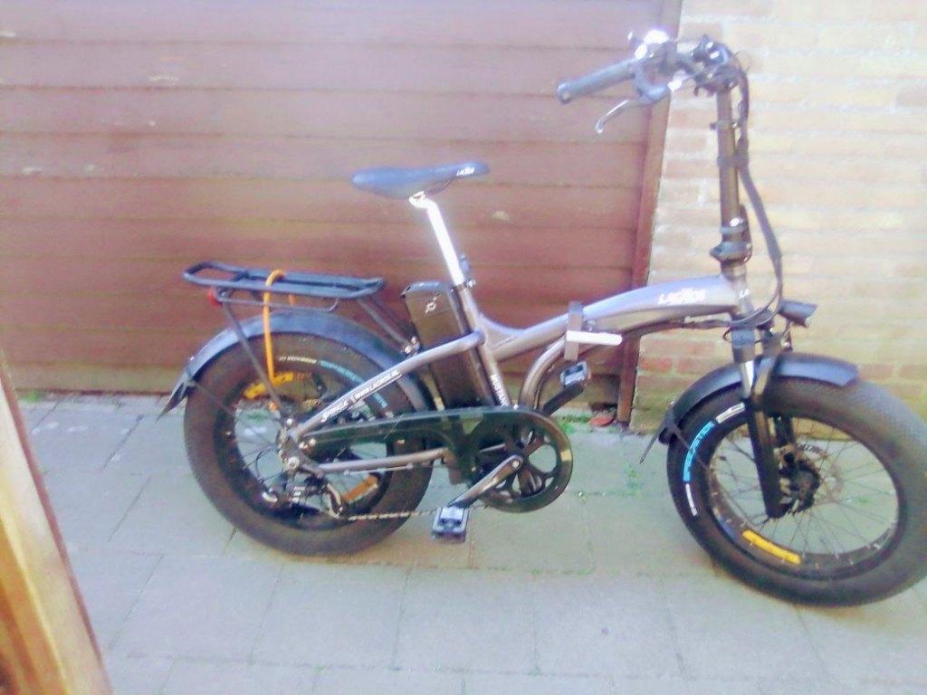FATBIKE LACROSS MUSTANG, Gebruikt, 55 tot 59 cm, 30 tot 50 km per accu, Ophalen