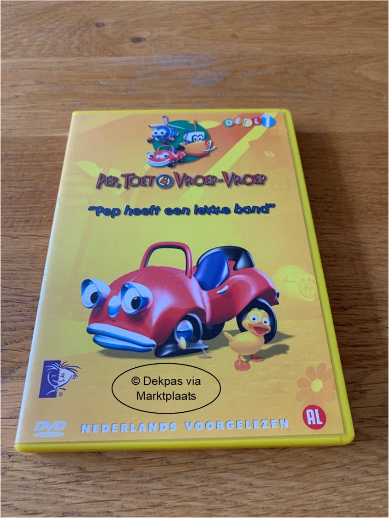 Dvd Pep, Toet & Vroep-Vroep - Deel 1, Alle leeftijden, Ophalen of Verzenden, Gebruikt, Europees