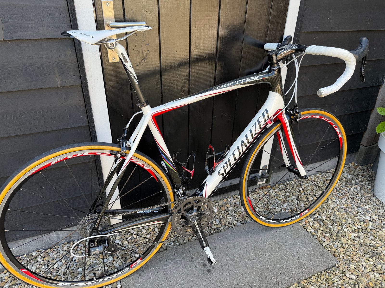 Specialized Tarmac Pro met Campagnolo Super Record 11, 28 inch, Gebruikt, Carbon, 57 tot 61 cm