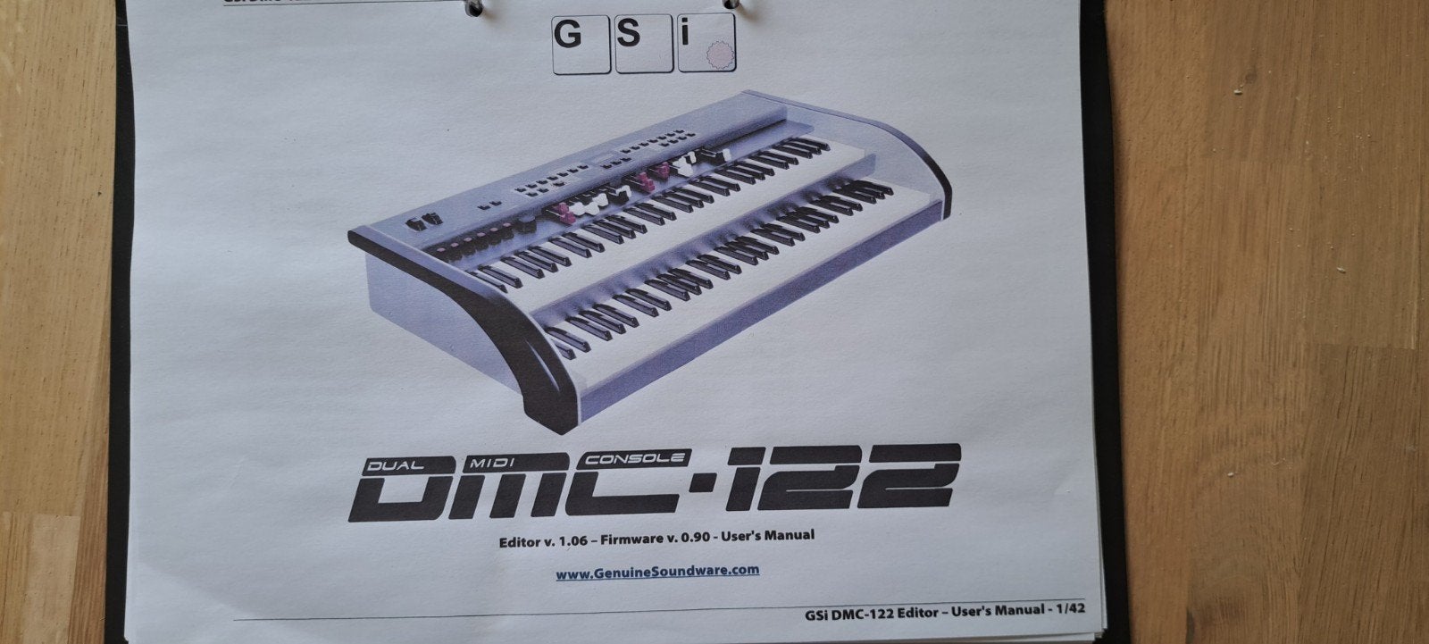 GSI DMC-122 Dual MIDI Console - Zo goed als nieuw, Muziek en Instrumenten, Ophalen, Zo goed als nieuw