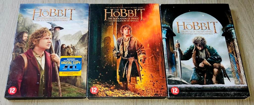 The Hobbit Trilogie DVD Boxset - Nederlands ondertiteld, Vanaf 12 jaar, Ophalen of Verzenden, Zo goed als nieuw, Overige genres
