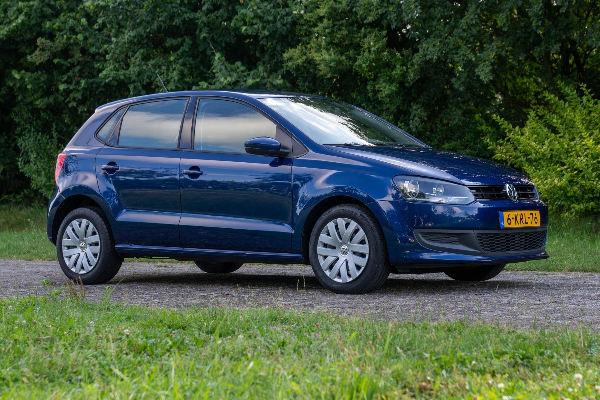 Volkswagen Polo 1.2 TSI BlueMotion Edition 1e Eigenaar +NAP, Auto's, Stof, 4 cilinders, Blauw, Origineel Nederlands