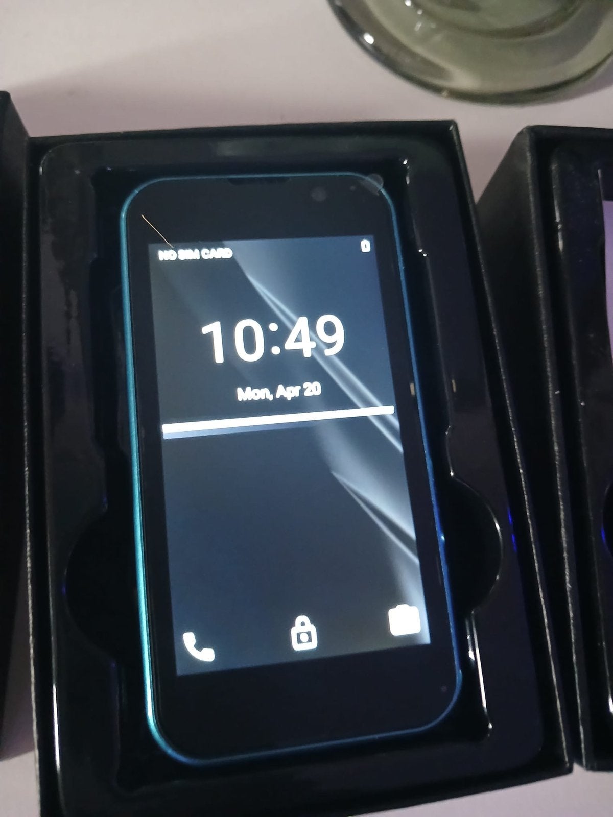 Mini telefoon nieuw, Overige modellen, Zwart, Overige systemen, Nieuw