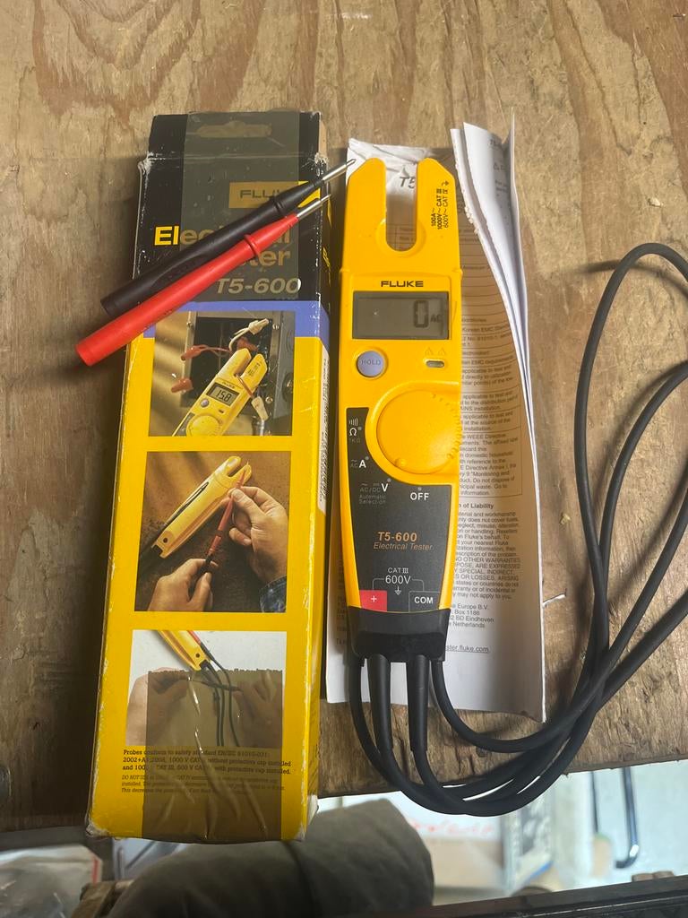 Fluke T5-600 Electrical Tester - Nieuw in verpakking, Ophalen of Verzenden, Nieuw
