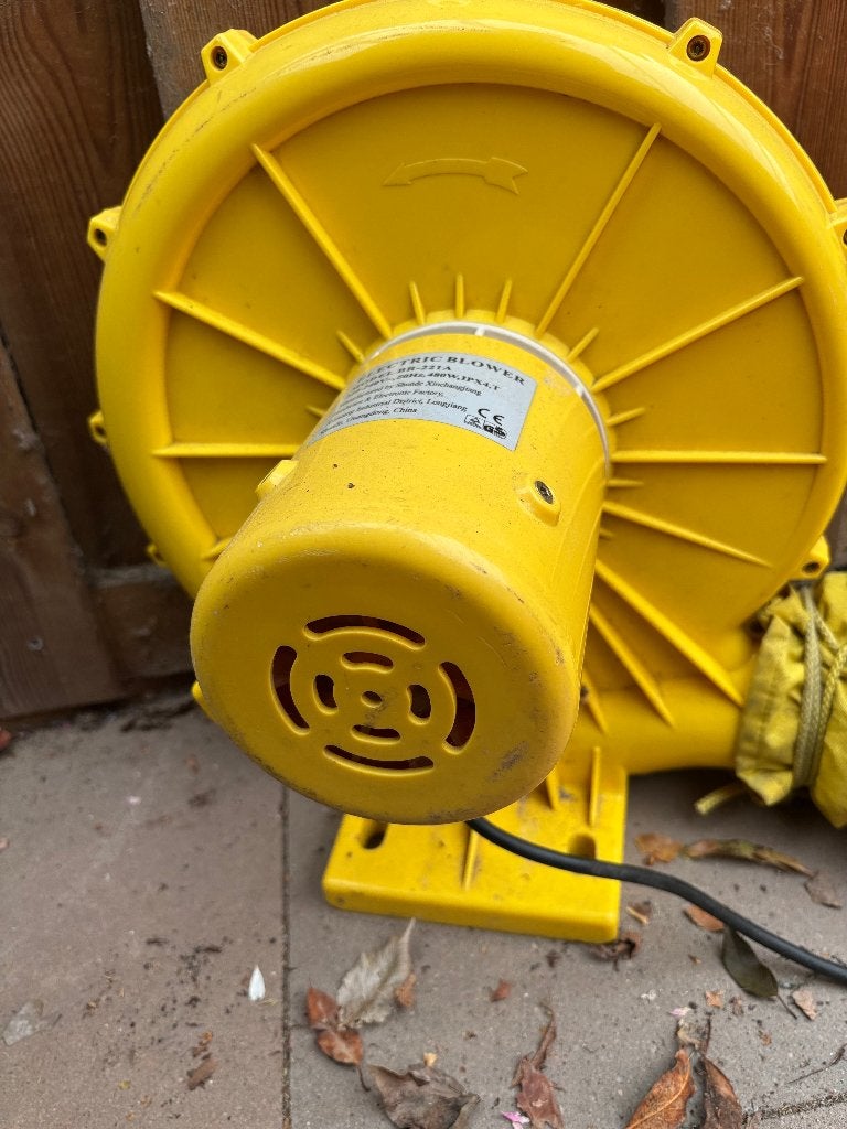 Blower springkussen, Kinderen en Baby's, Ophalen, Zo goed als nieuw