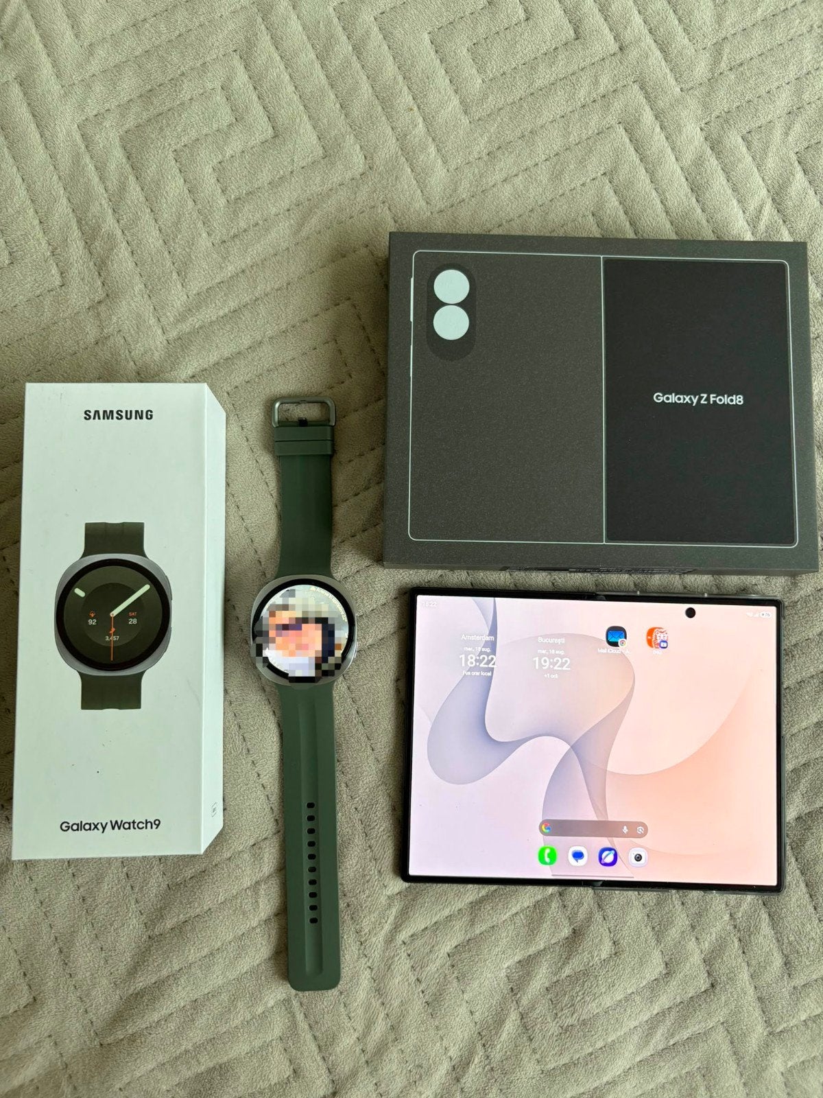 Samsung Z Fold 8 & Watch 9 ruilen met bijbetaling, Ophalen, Inklapmodel, Zo goed als nieuw, Zonder simlock