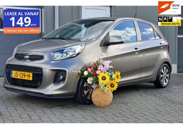 Kia Picanto 1.0 CVVT ComfortPlusLine Navigator, Gebruikt, Euro 6, Start-stop-systeem, 4 stoelen