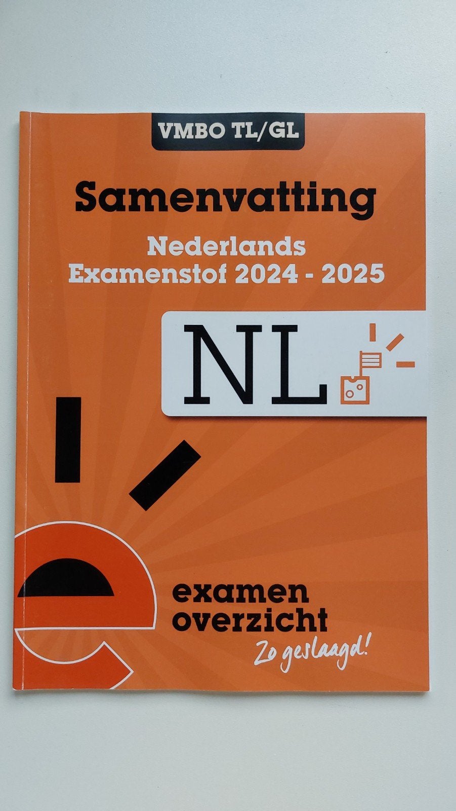 Samenvatting Nederlands Examenstof VMBO TL/GL 2024-2025, Boeken, Ophalen of Verzenden, Zo goed als nieuw, Nederlands, Onbekend