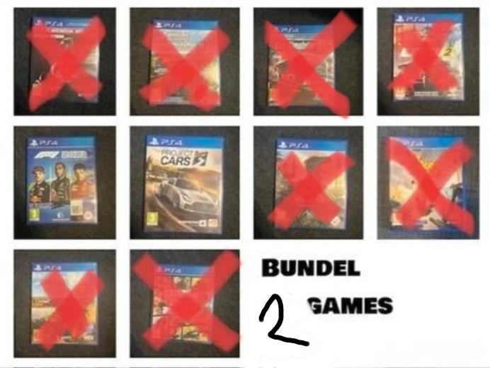 Playstation 4 games bundel , ps4 spelletjes, Ophalen, 1 speler, Racen en Vliegen, Zo goed als nieuw