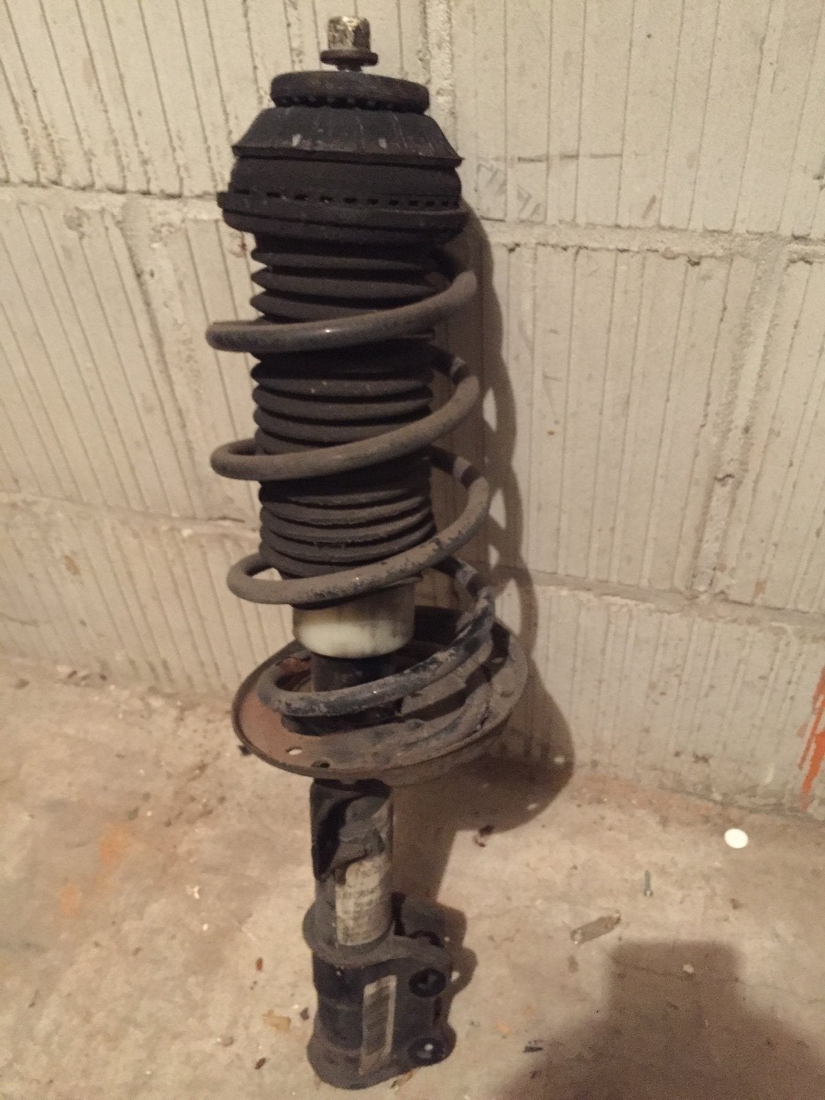 Schokdemper comlpeteset Fiat Punto rechtsvoor, Ophalen, Fiat