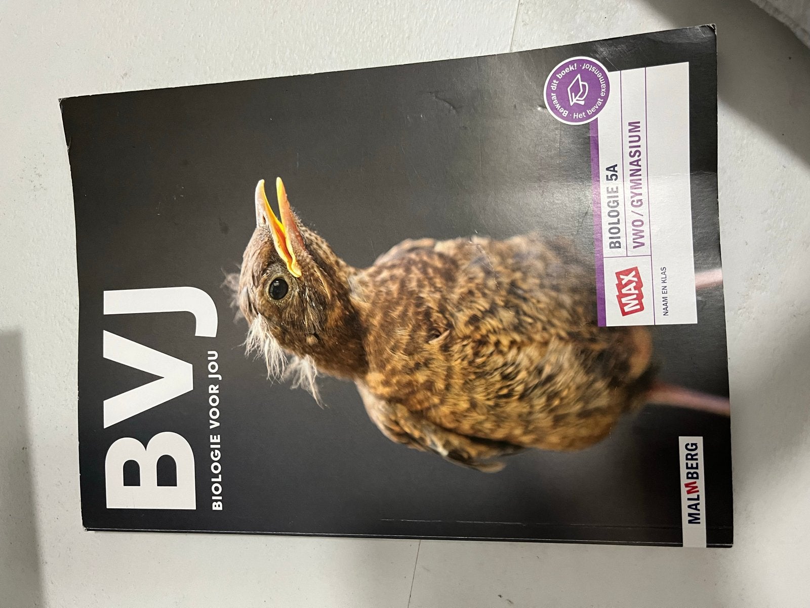BVJ Biologie voor jou 5 VWO deel A en B, Boeken, Ophalen of Verzenden, Zo goed als nieuw, VWO, Biologie