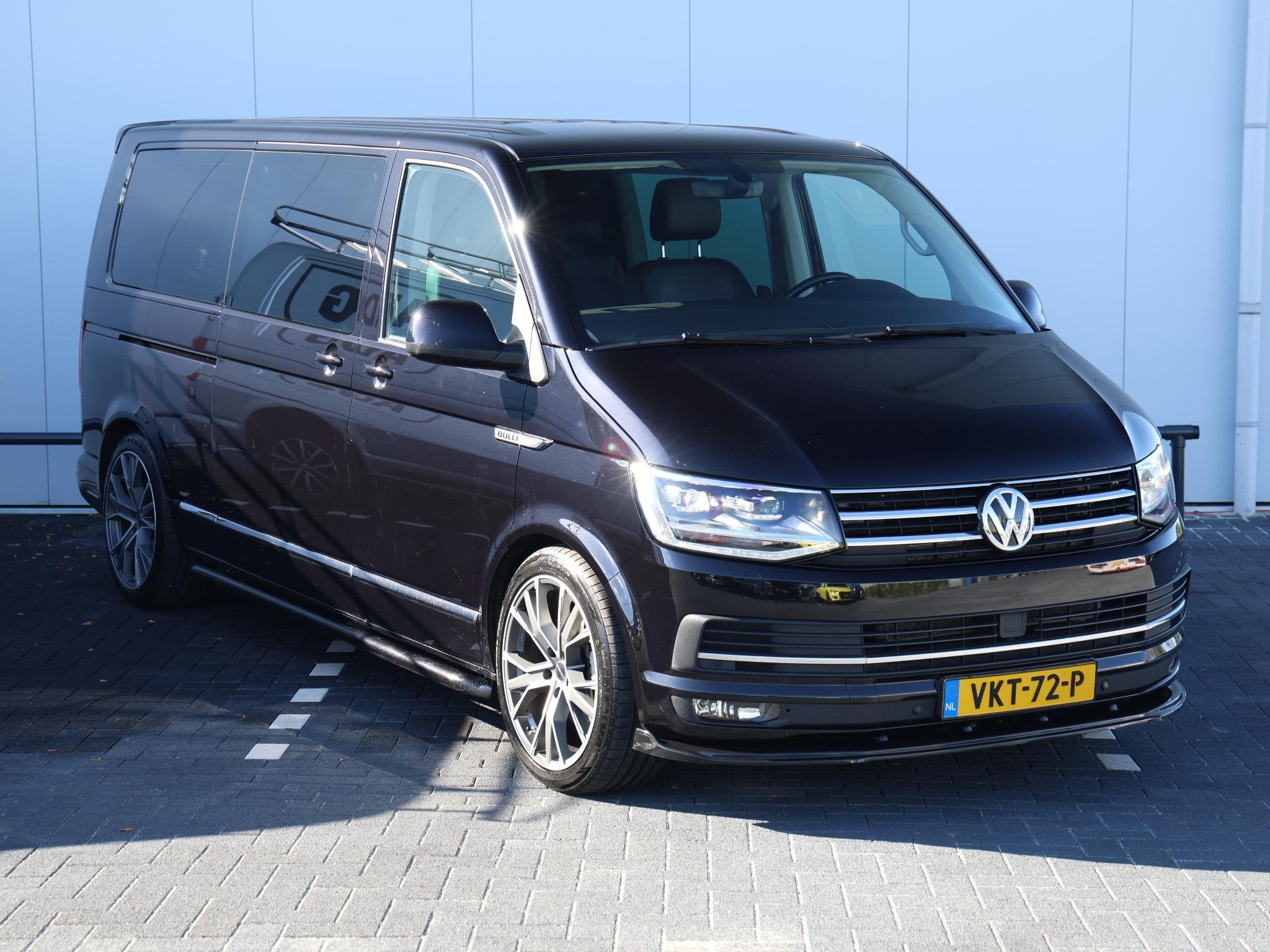 Volkswagen Transporter Multivan 2.0 TDI 199PK L2 Dubbele cab, Auto's, Stof, Gebruikt, 4 cilinders, Verwarmde buitenspiegels