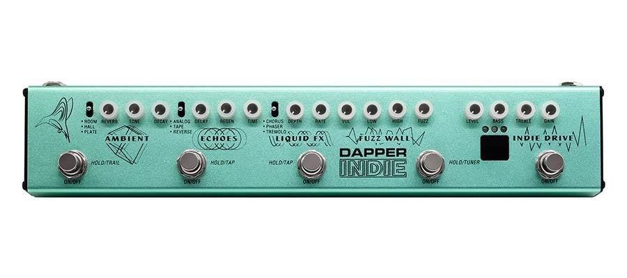 Valeton Dapper Indie multi-effectpedaal, ., Nieuw, Ophalen of Verzenden, Reverb