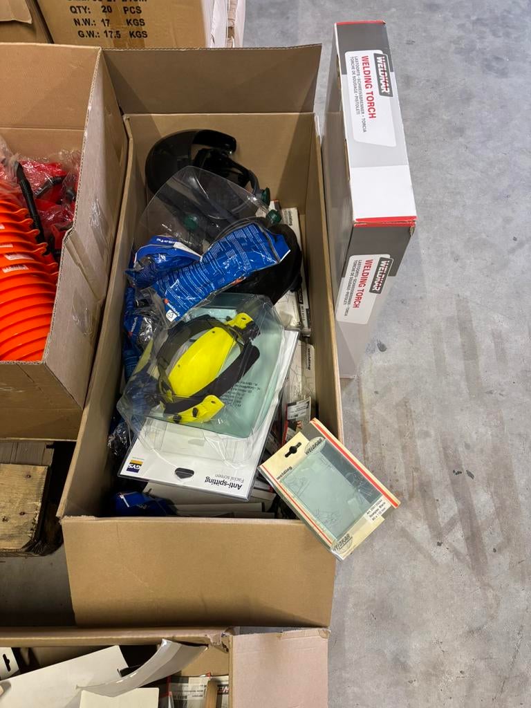 Partij las accessoires en materialen Weldkar - goedkoop, Doe-het-zelf en Verbouw, Gereedschap | Lasapparaten, Ophalen, Nieuw, Weldkar Nederland
