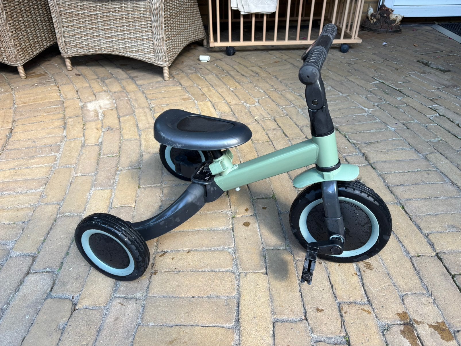 Topmark 4 in1 Driewieler/loopfiets groen, Ophalen, Gebruikt