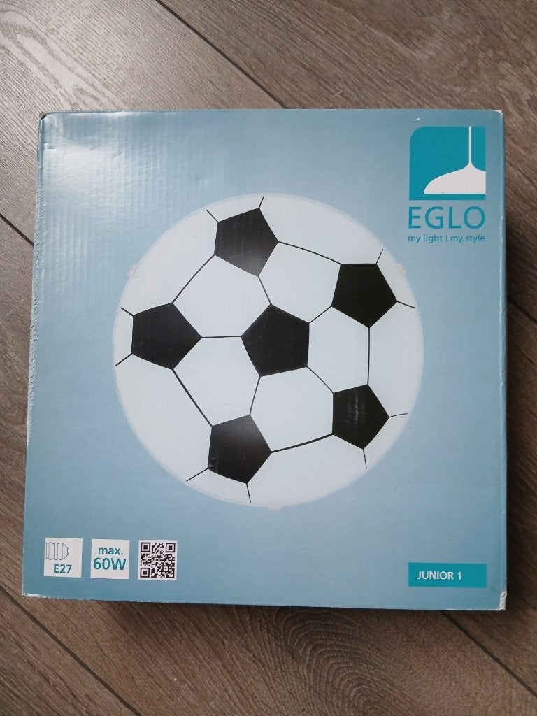 Voetbal lamp, Nieuw, E27 (groot), Ophalen of Verzenden, Plafondlamp