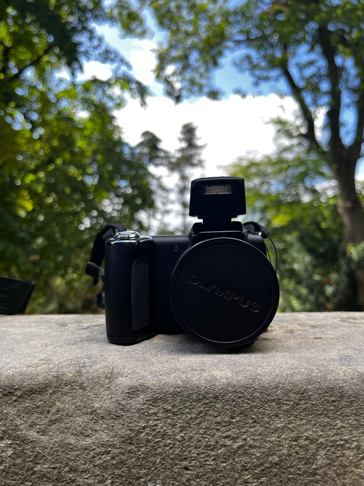 Olympus SP-620UZ camera met tas - 16 Megapixel, Audio, Tv en Foto, Fotocamera's Digitaal, Gebruikt, Olympus, 8 keer of meer, Ophalen
