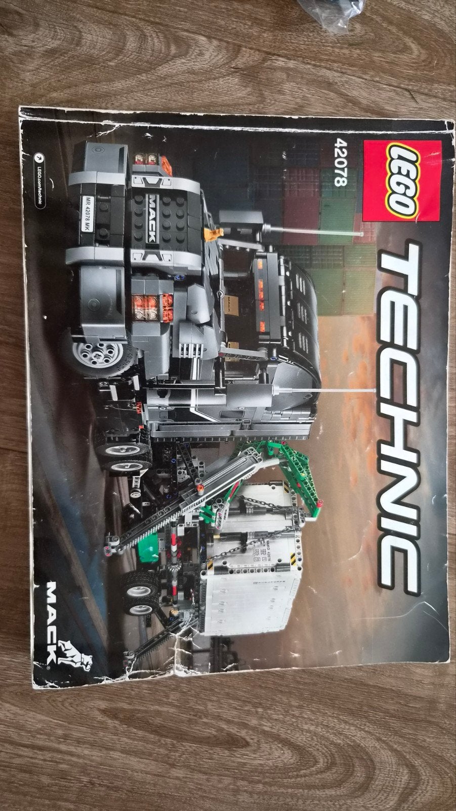 Lego Technic 42078 Mack Anthem Vrachtwagen, Gebruikt, Lego, Inclusief instructies, Ophalen of Verzenden