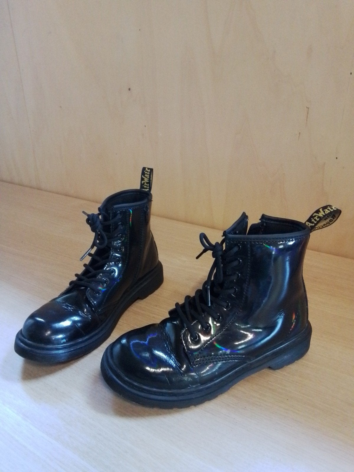 Dr. Martens in zwart lakleer / Maat 36, Kleding | Dames, Schoenen, Schoenen met lage hakken, Zwart, Ophalen of Verzenden, Dr. Martens