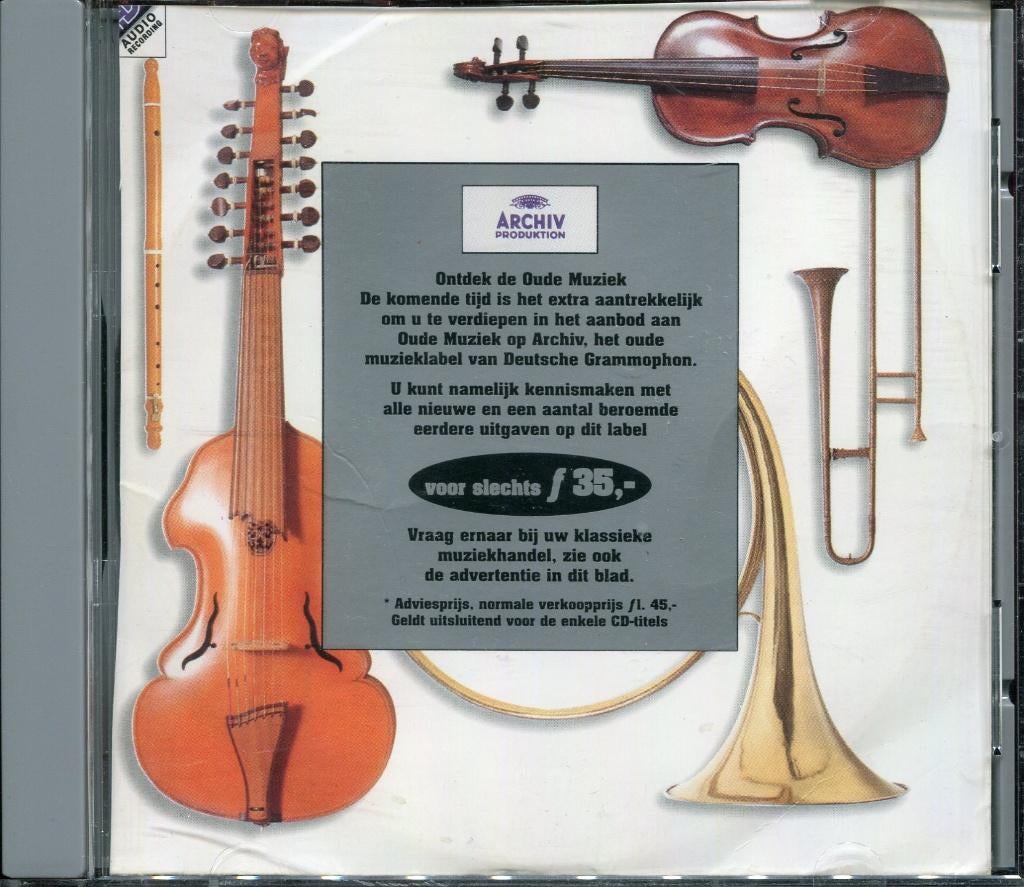 Ontdek de Oude Muziek / Samuel Scheidt, Handel,Purcell e.a., Ophalen of Verzenden, Classicisme, Zo goed als nieuw, Overige typen