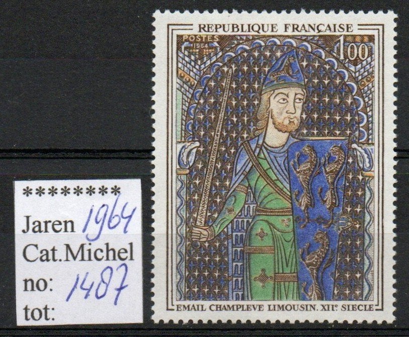 Frankrijk 1964 - Mi 1487 - Postfris, Verzenden, Postfris