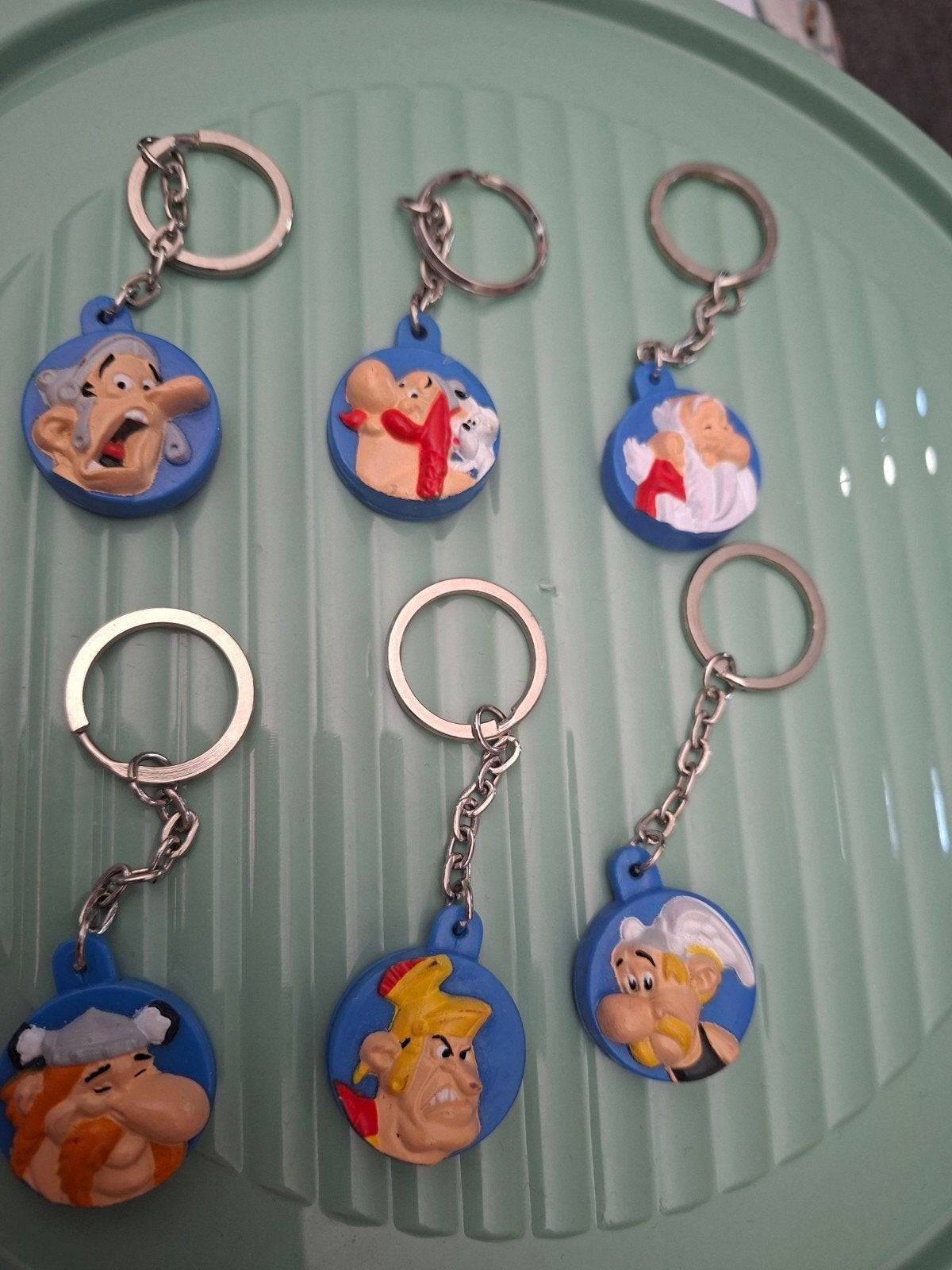 Sleutelhangers Asterix en Obelix  prijs 6 euro, Ophalen of Verzenden, Zo goed als nieuw, Overige typen