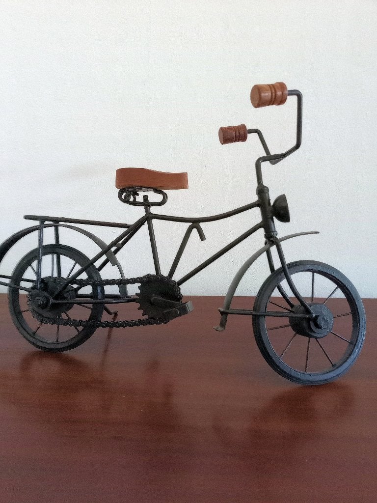 Vintage miniatuurfiets echt werkend, Hobby en Vrije tijd, Overige merken, Ophalen of Verzenden, Zo goed als nieuw, Groter dan 1:32