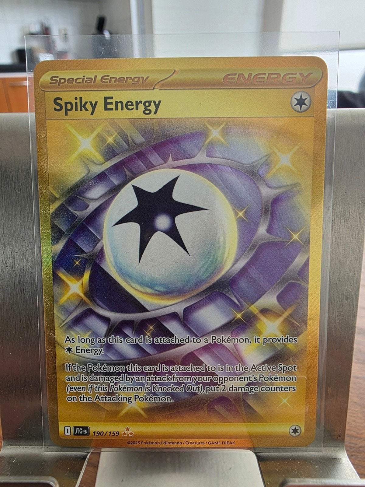 pokemon spiky energy gold, Ophalen of Verzenden, Zo goed als nieuw