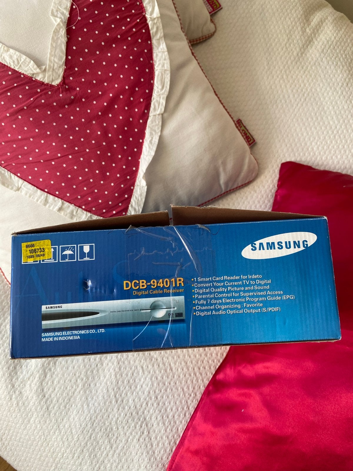 Samsung DCB-940IR Digitale Kabelontvanger, Audio, Tv en Foto, Ophalen, Nieuw, Decoder