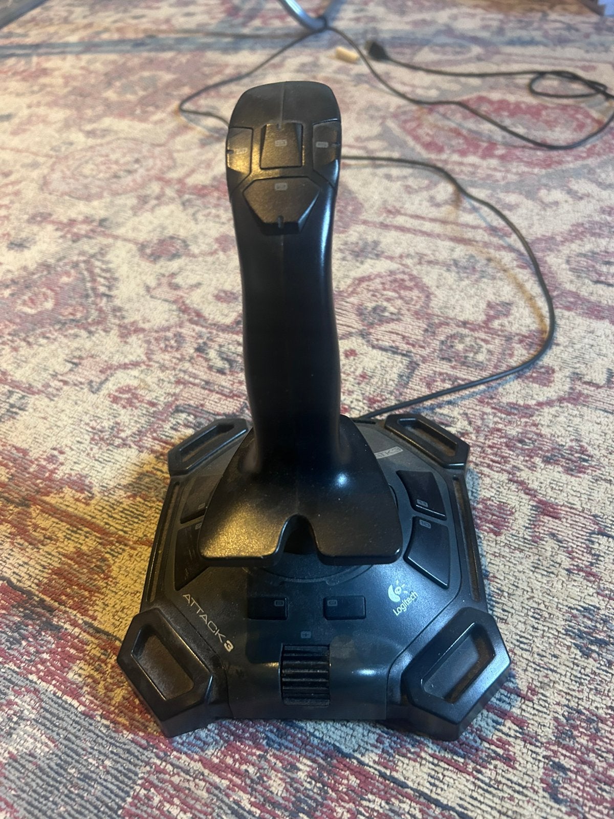 Logitech attack 3 ATK3 met usb, Ophalen of Verzenden, Gebruikt