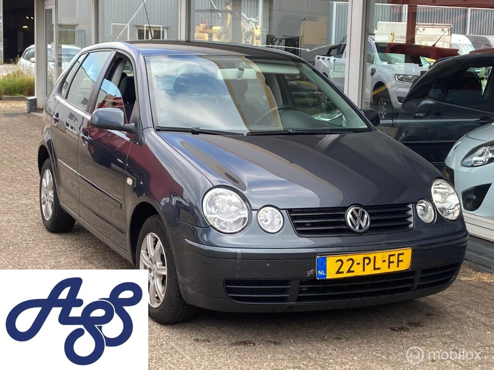 Volkswagen Polo 1.4-16V 5DRS APK 25-6-27 bj 04 KM 211822 NAP, Auto's, Voorwielaandrijving, 15 km/l, 4 cilinders, Blauw