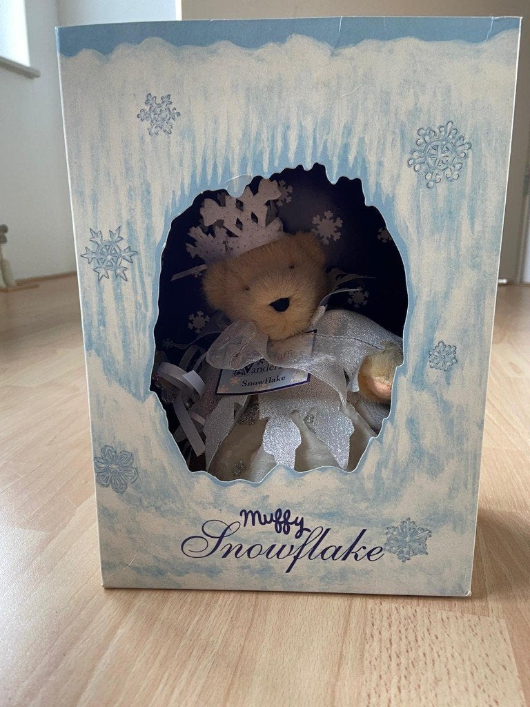Muffy Vanderbear Snowflake, Ophalen of Verzenden, Zo goed als nieuw, Stoffen beer, Overige merken