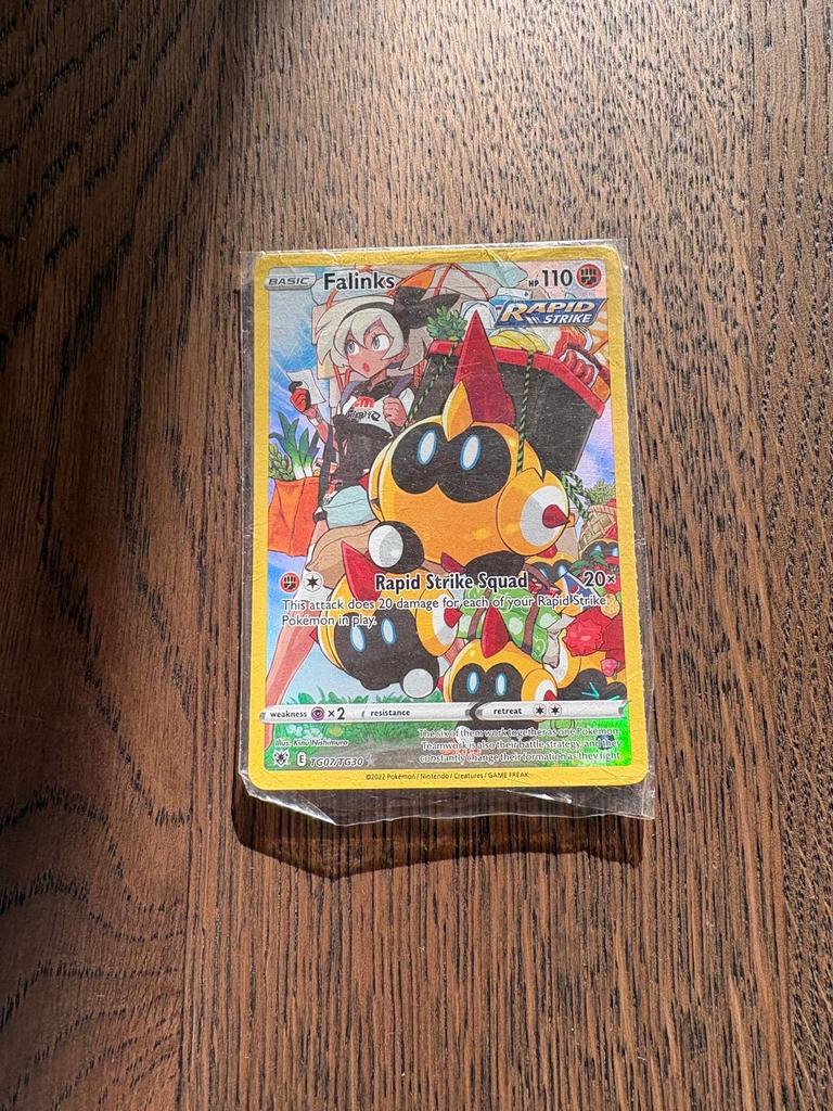 Pokémon Kaart Falinks TG07/TG30 Rapid Strike Squad, Ophalen of Verzenden, Nieuw, Losse kaart